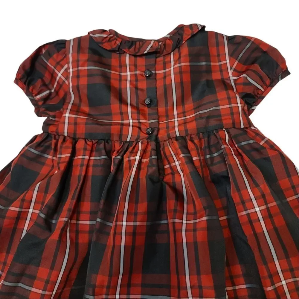 Ralph Lauren plaid holiday dress, sz 24 months